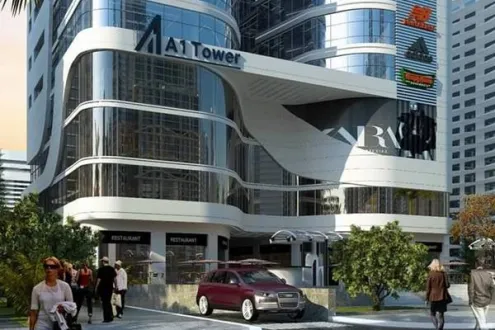 فرصة عظيمة محل 96م مع اقساط على 9 سنوات فى A1 Tower
