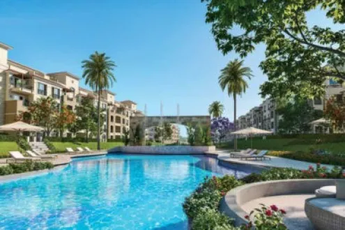 With An Area Of 430m² Live in Stone Hills Compound at New Cairo