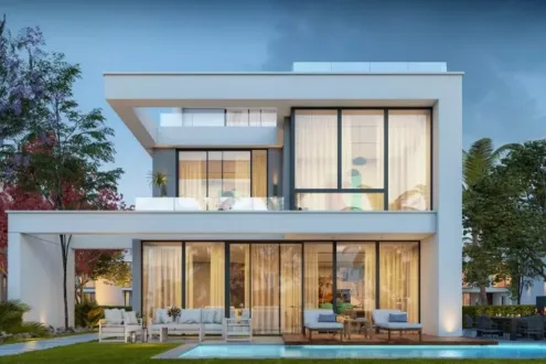 Villa In A Prime Location In Lake West Project