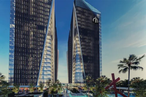 In New Capital, Book Your Office In Sofitel Oia Towers With 87m²
