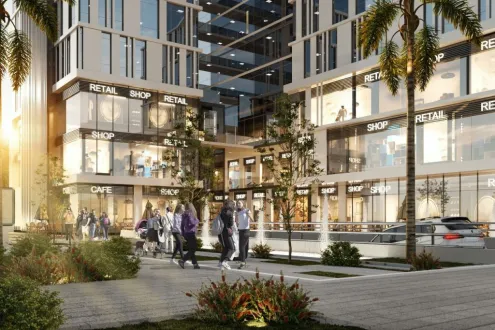 Buy Your Shop Starting From 30 m² in 77 Business Tower New Capital