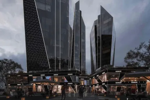 Buy Your Shop Starting From 40m² in Obsidier Tower