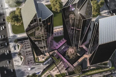 In New Capital Book Your Shop in Obsidier Tower Starting From 56 meters