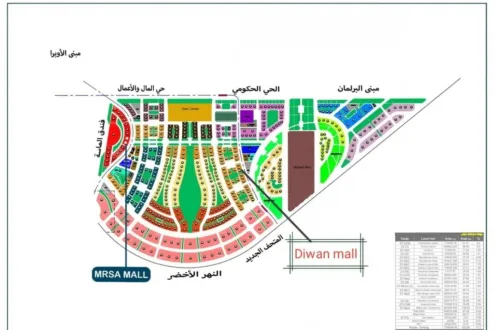 At An Attractive Price, Store 30m In Diwan the Administrative Capital Mall, A Wonderful View