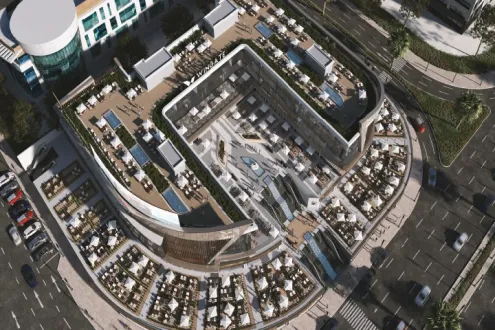 With 10% down payment Own an Office in Wingate Mall Fifth Settlement with an area of 80m²