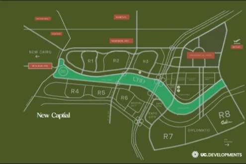 Book Your Apartment In Suli Golf Residence New Capital, 163 Meters