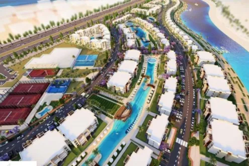 شاليه للبيع 140 متر في قرية ليفير العلمين الجديدة