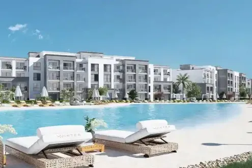 Receive your chalet in Winter New Alamein with 110m