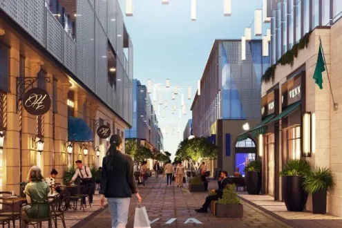 سارع بشراء مكتب في مول فيا مونتي نابوليوني المستقبل بمساحة تبدأ من 152 متر