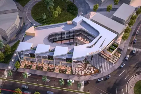 With Installments Up To 5 years Buy An Office in Cascada Plaza New Cairo Starting From 75m²