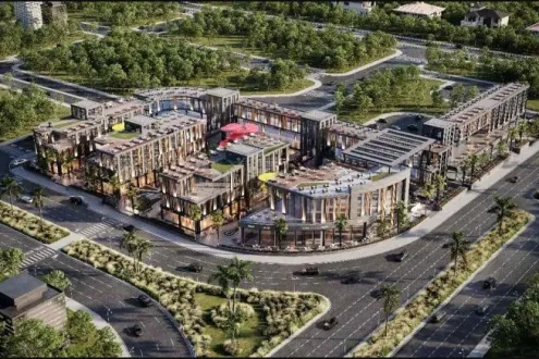 باقل من سعر السوق، مكتب في مول سيتي هول 100م تشطيب كامل