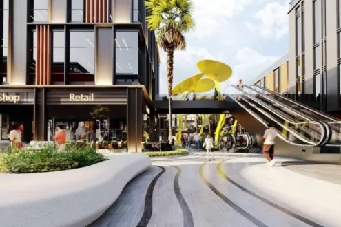 تحت سعر السوق مكتب 76م للبيع في مول سيتي هول القاهرة الجديدة