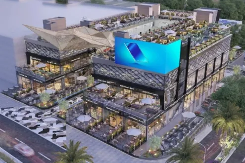 Your shop is 111m in a project on V Terrace New Cairo Project Your shop is 111m in a project on V Terrace New Cairo Project