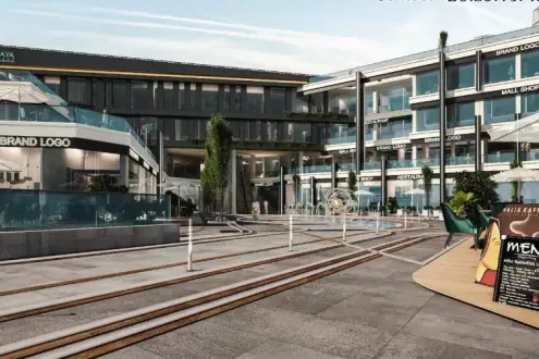 For sale in installments, a shop in Jaya East El Shorouk Project