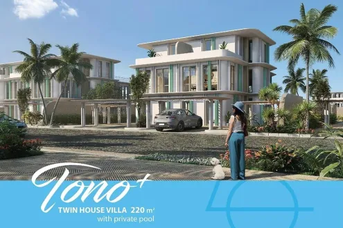 450m Villa for sale with less than market price in Marseilia Beach Five