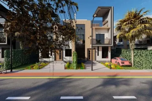 Received a villa in the largest compounds of Sheikh Zayed, Montania Compound with122m