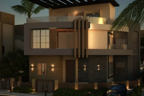 With installments, buy a villa in Montania Compound with 240m