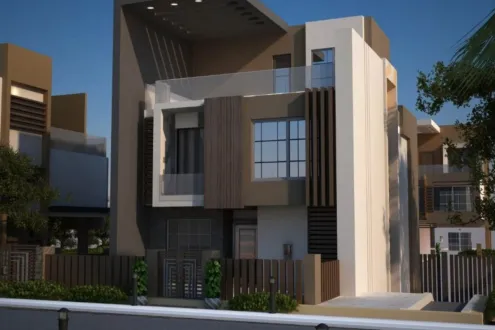 Own a villa in Montania Sheikh Zayed with 243m