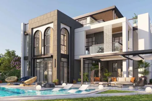 عرض متميز فيلا 373 متر للبيع في كمبوند ذا ايت بموقع مميز