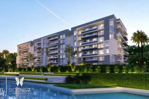 A dream apartment in New Capital, Scene 7 Compound, with an installment over 10 years with 161m
