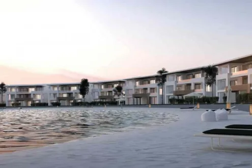 Receive your chalet in the largest resort in North Coast, Amwaj Resort with 92m