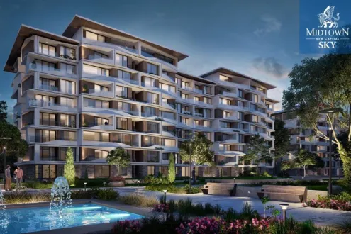 185m attractive apartment for sale in Midtown Condo New Capital with imaginary price
