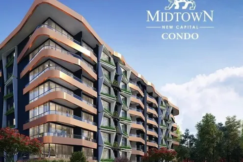 Own your unit upon the first installment at the highest site in Midtown Condo New Capital Compound Own your unit upon the first installment at the highest site in Midtown Condo New Capital Compound