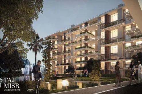 196m attractive Apartment for sale in De Joya Compound New capital with imaginary price