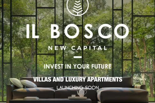 187 m Apartment with attractive price and charming view in IL Bosco Compound New Capital