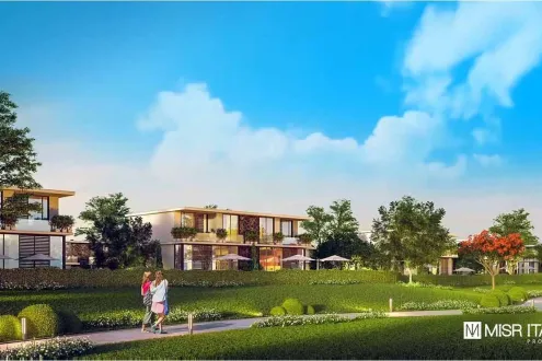 At the best prices in IL Bosco villas New Administrative Capital book your unit with an area of 460 meters