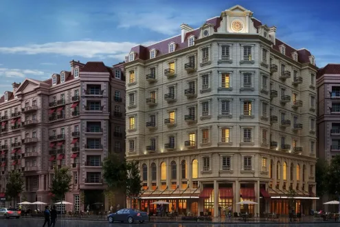 اميز فيلا للبيع بمشروع باروك العاصمة الجديدة بمساحة 235 متر