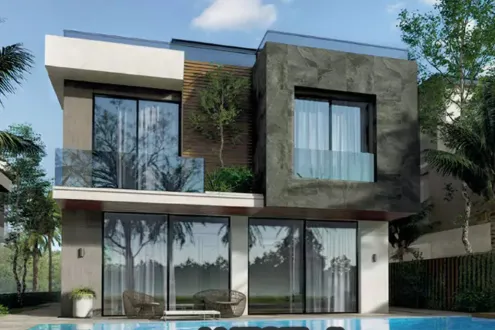 Own Your Apartment in West Woods 6 October Compound With an area 194m²