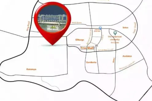 سارع بالحجز في مول تريو القاهرة الجديدة في وحدات تبدأ مساحاتها من 117 متراً