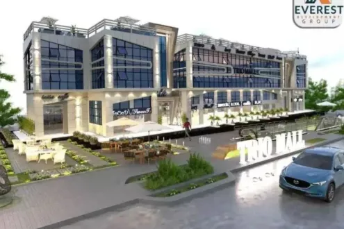 إشتري محلك بمساحة 140 متر في مول تريو التجمع الخامس