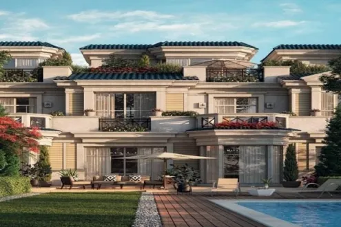 In Mostakbal City Book a Townhouse in Aliva Mountain View Compound Starting From 195 meters