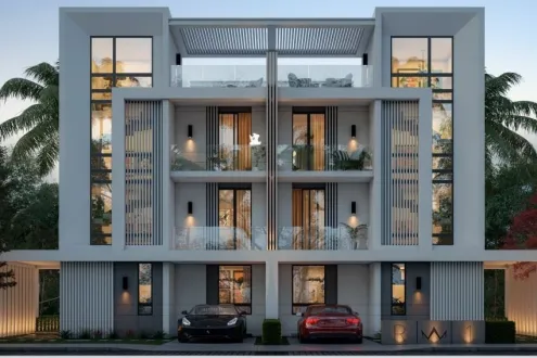 للبيع بالتقسيط توين هاوس 320 متر في كمبوند ذا يارد ايليت الشيخ زايد الجديدة