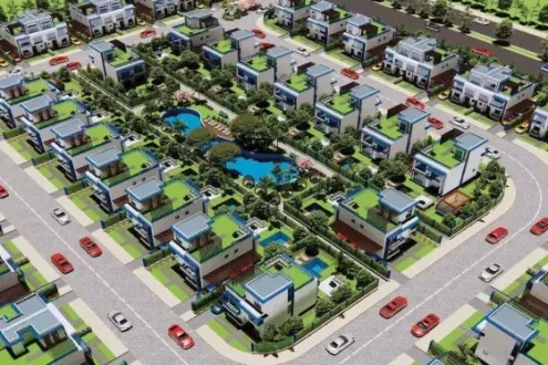 385m attractive Villa for sale in Park Valley Blue New Zayed Poject with imaginary price