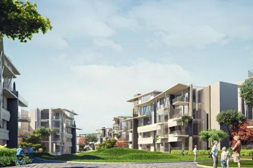 In October, book your apartment in Leaves West Compound with 118 meters
