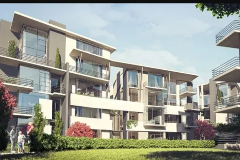 For sale in installments, an apartment of 120 meters in Leaves West October