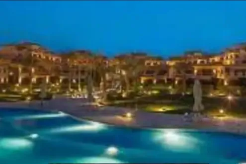 In Ain Sokhna, book your chalet at La Vista 4 Resort with 125 meters