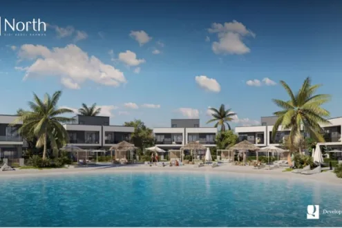 On North Coast, book your chalet at Q North Resort with 125 meters
