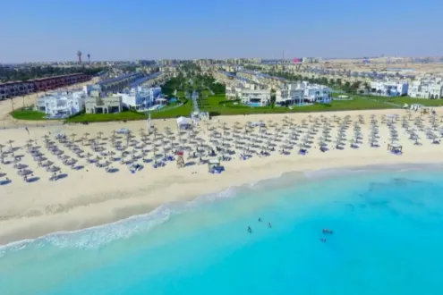 وحدتك بمساحة 120 متر في منتجع ستيلا هايتس الساحل الشمالي من  رمكو