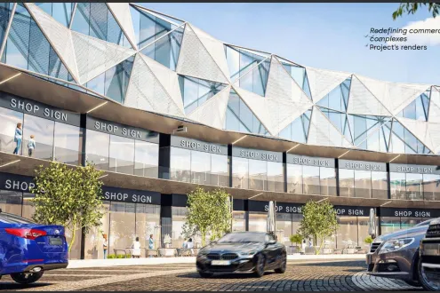 بمُقدم 10% أحصل على مكتب بمساحة 147 متر في مول سينكو التجمع الخامس