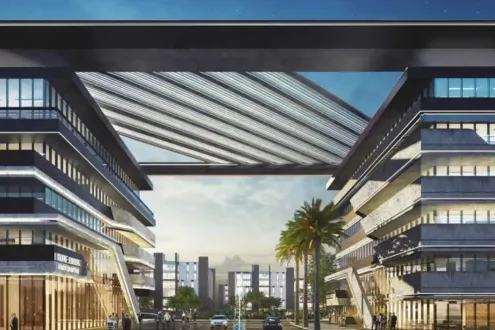 مكتبك 157م في القاهرة الجديدة مول هايد بارك بيزنس ديستريكت