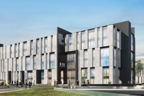 بالقاهرة الجديدة إحجز محلك بمشروع هايد بارك بيزنس ديستريكت بمساحة 127 متر