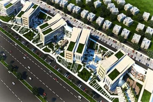 سارع بالحجز في مشروع ذا بوديوم كايرو فيستيفال وحدات تبدأ مساحاتها من 150 متر