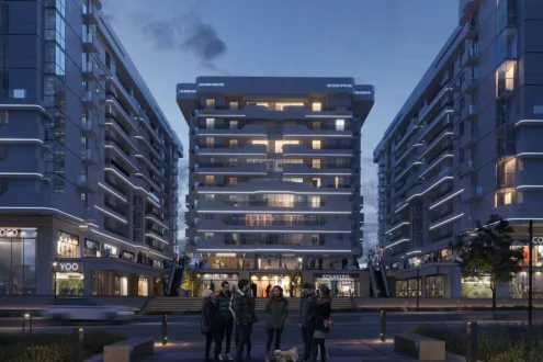 A 110m shop in Go Heliopolis Compound with payment facilities