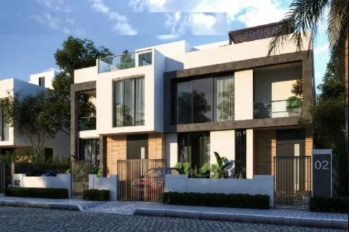 Buy a villa with 224 meters in Moon Hills 6 October Compound