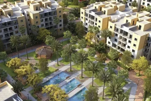 شقة للبيع 160م في مشروع الكرنك الشيخ زايد الجديدة بتسهيلات فى السداد