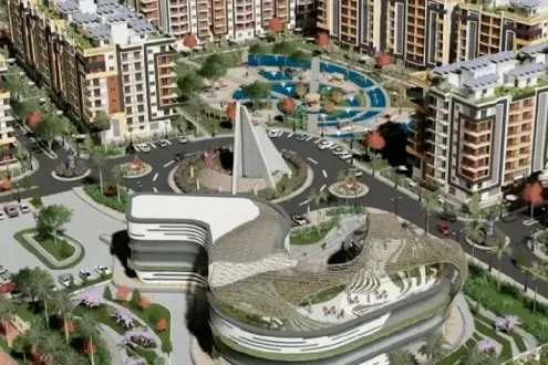 عرض متميز شقة 200 متر للبيع في لايت سيتي العاصمة الجديدة بموقع مميز